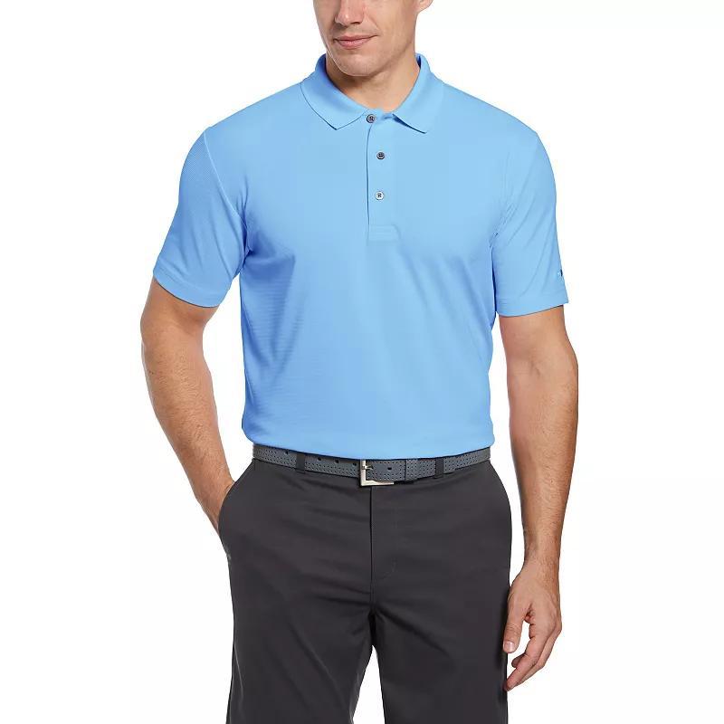Men's Grand Slam Classic-Fit Solid Golf Polo, Size: Large, Deep Green Product Image