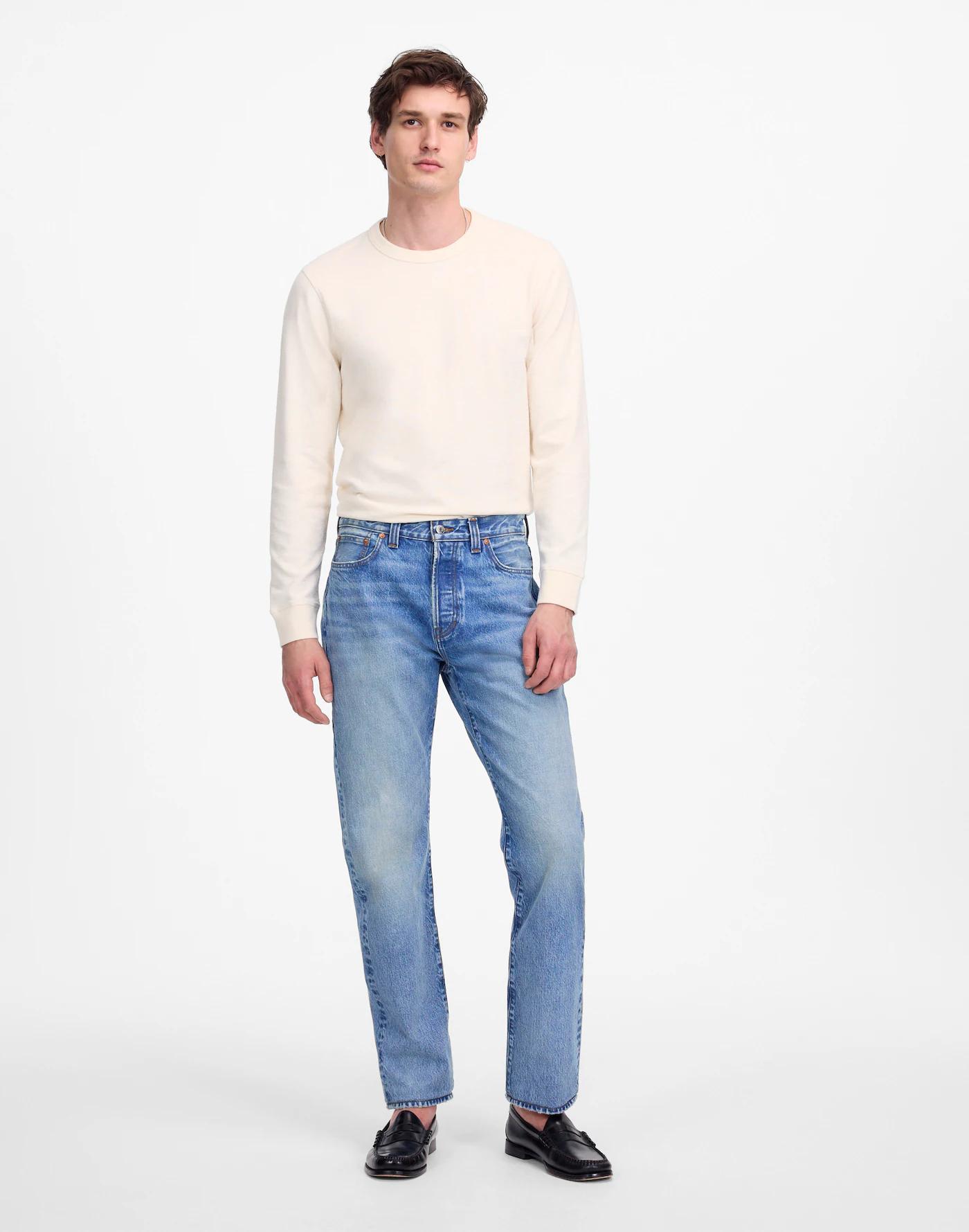 Heavyweight Slub Cotton Long-Sleeve Tee Product Image