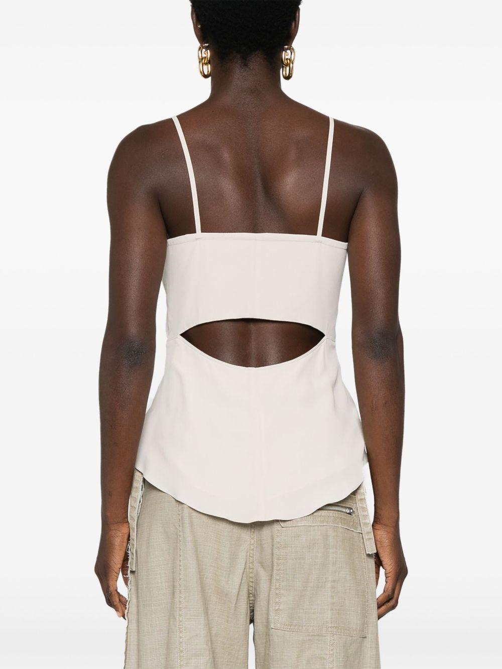 Kalisia cowl-neck crepe blouse Product Image