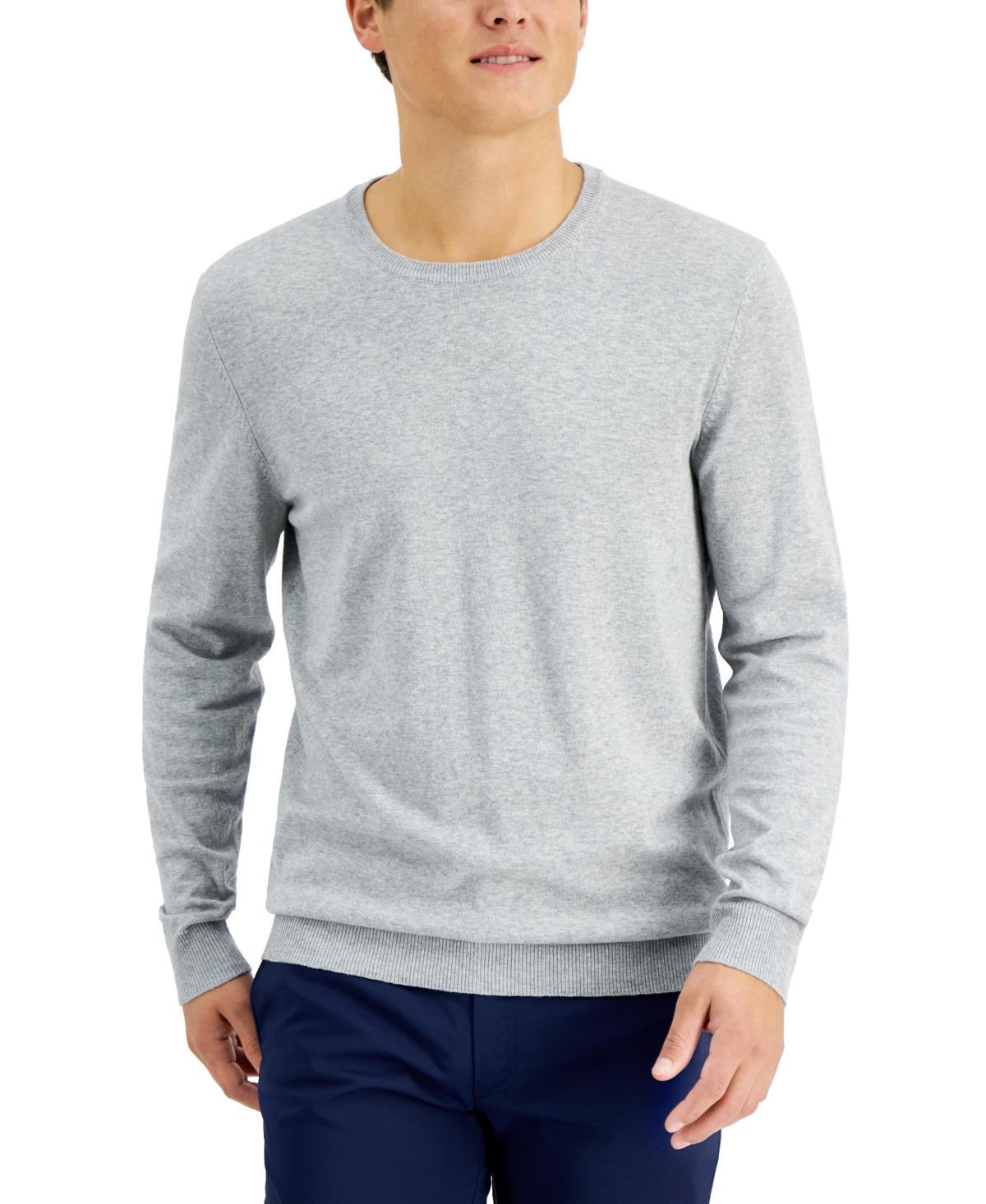 Alfani Mens Solid Crewneck Sweater, Created for Macys Product Image