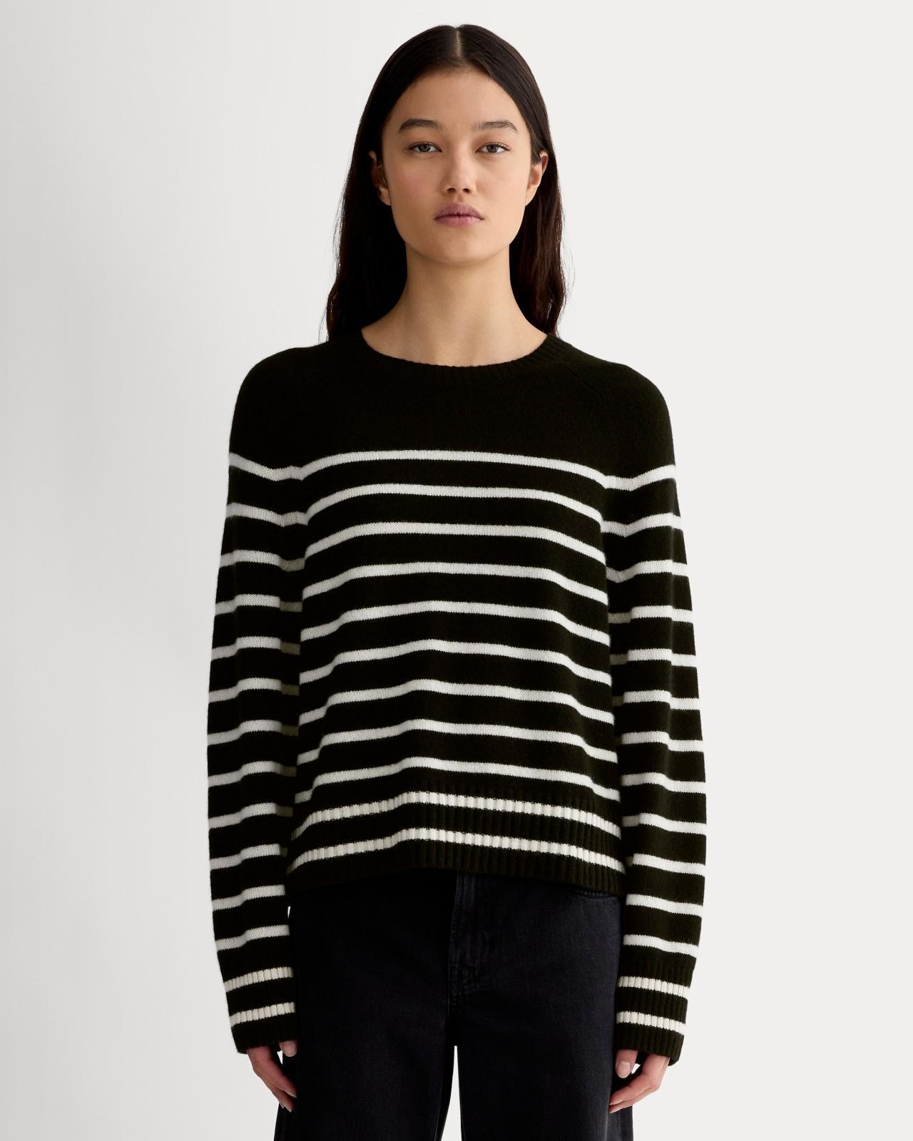 The Boxy Crew in Cashmere Product Image