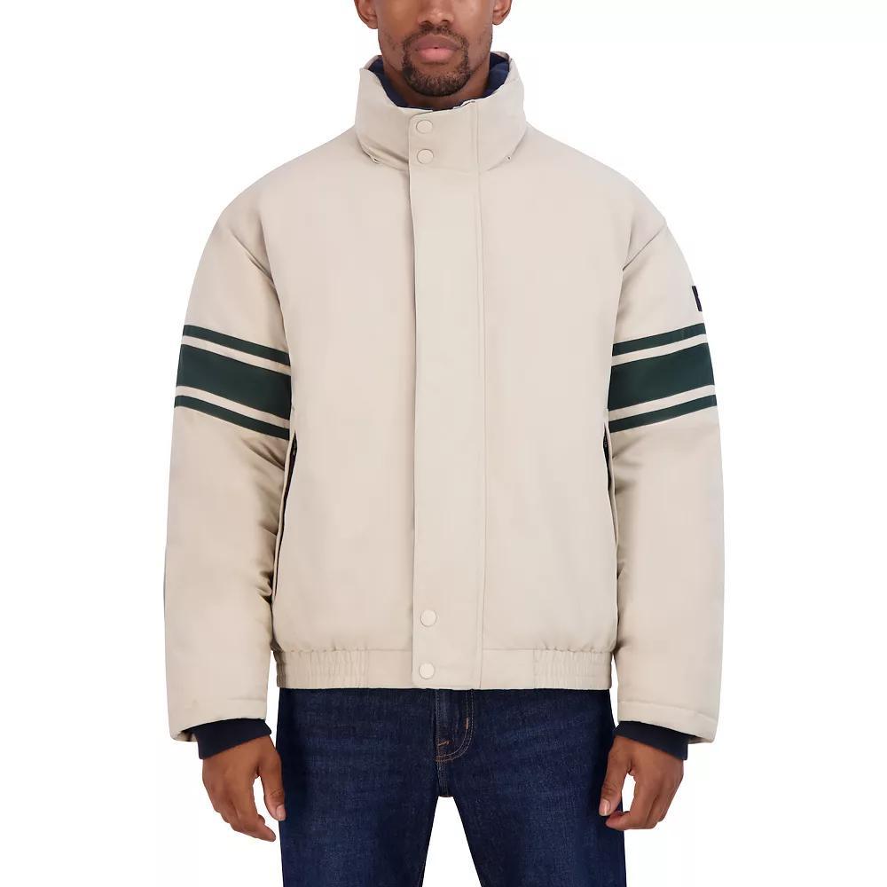 Men's Nautica Vintage Puffer Jacket, Size: Medium, Grey Product Image