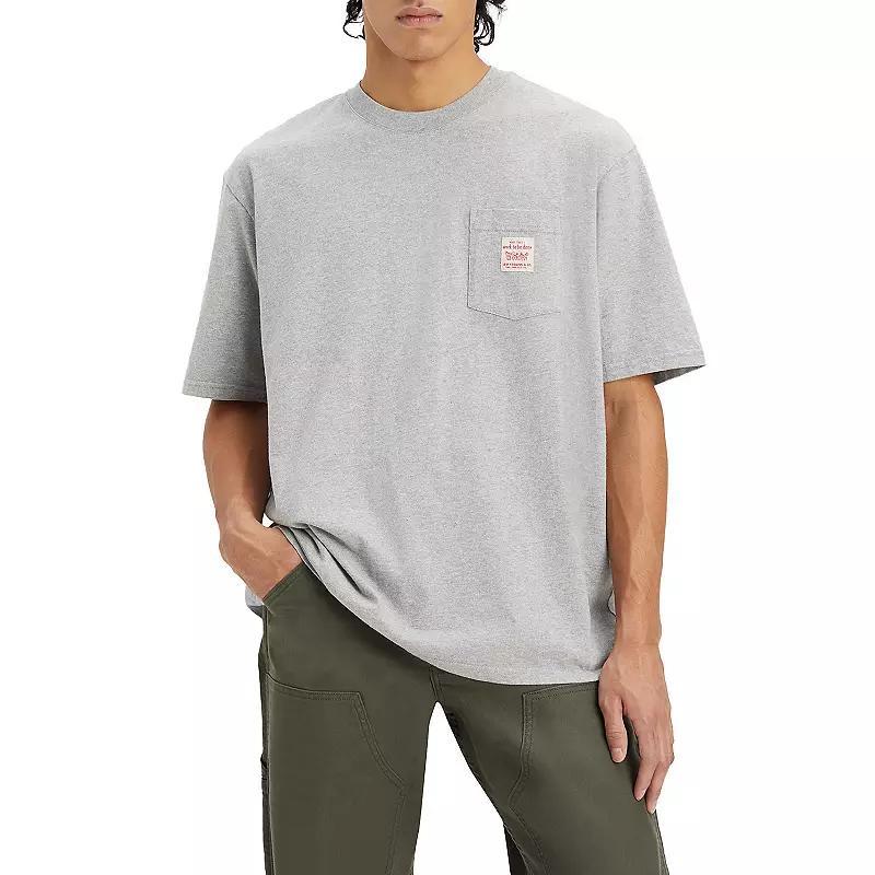 Men's Levi's® Short-Sleeve Workwear T-Shirt, Size: XL, Grey Product Image