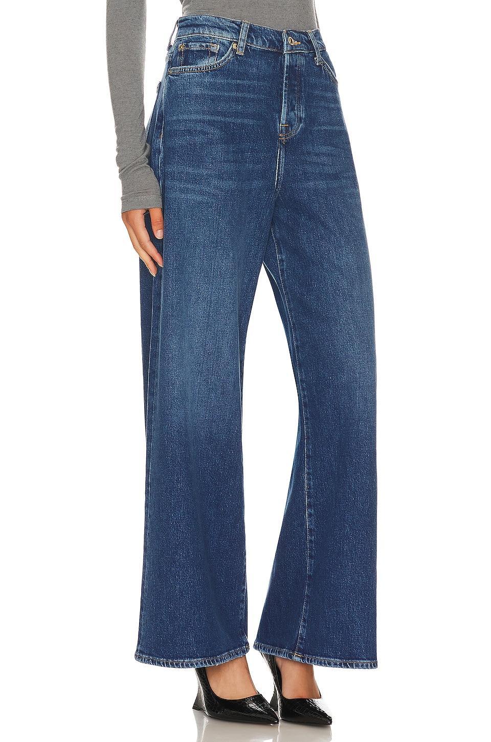 Zoey High Waist Wide Leg 7 For All Mankind Product Image