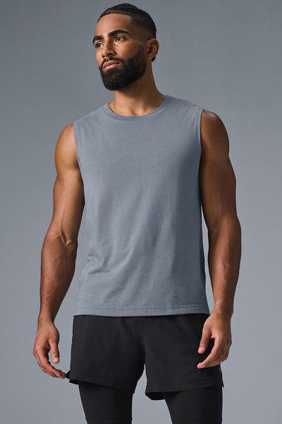 The Triumph Muscle Tank - Steel Grey Product Image