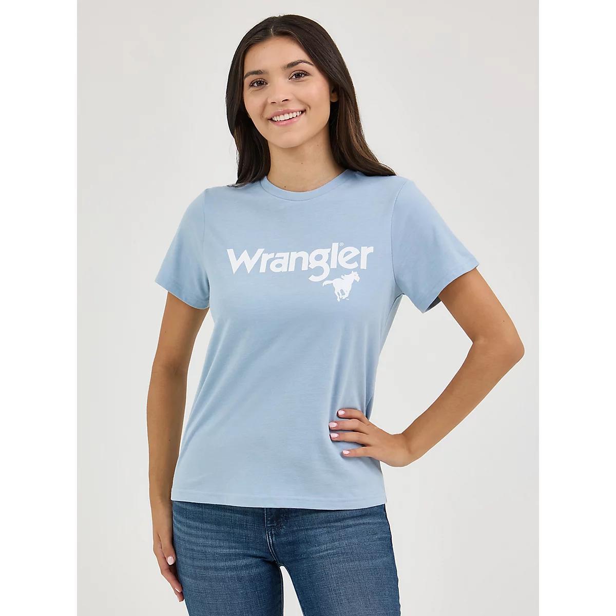 Women's Wrangler Kabel Logo Reg Fit Tee | Women's TOPS | Wrangler® Product Image