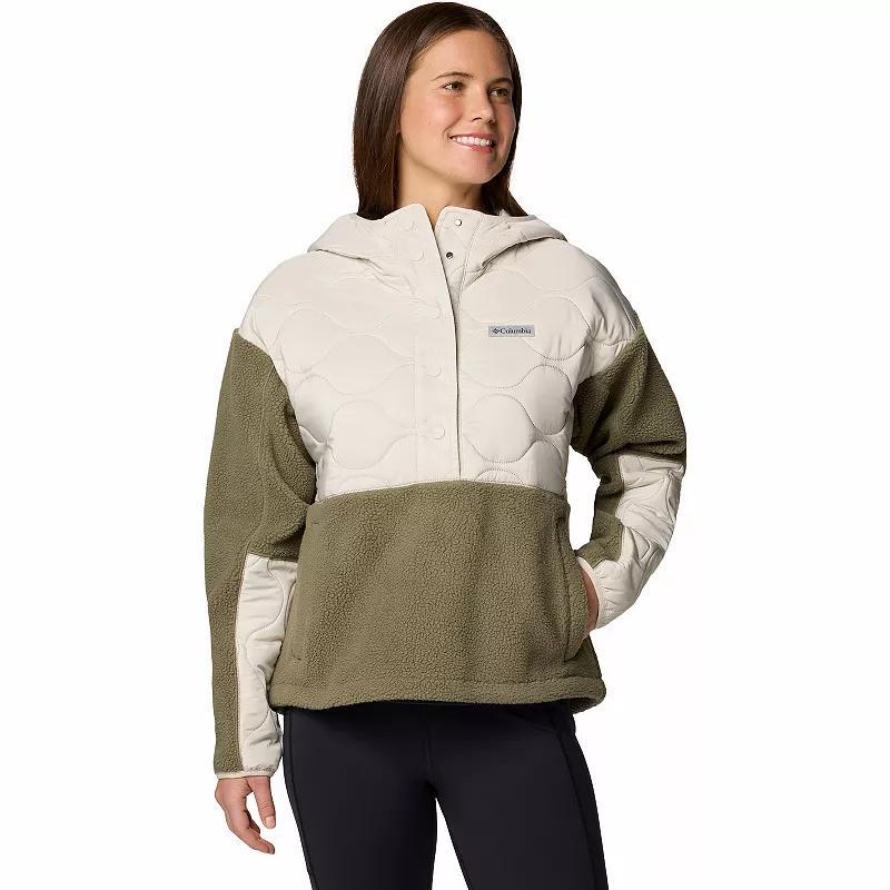 Womens Columbia Cloud Point Hooded Fleece Pullover Jacket Product Image