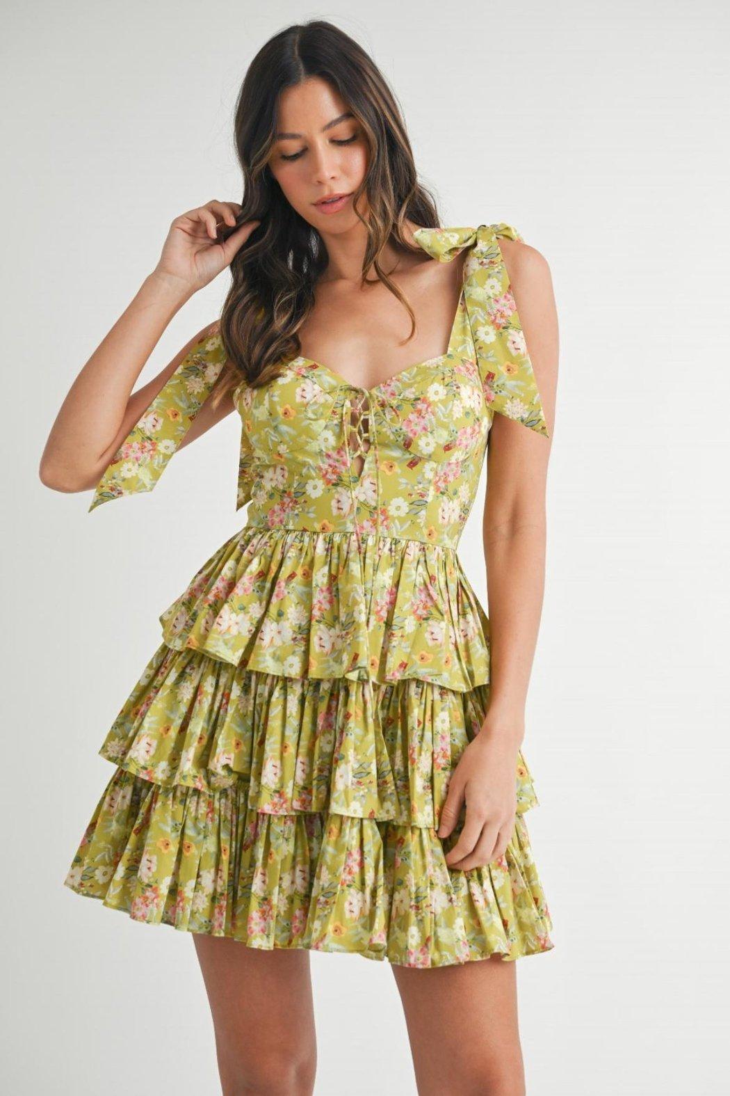 Floral Mini Dress Product Image