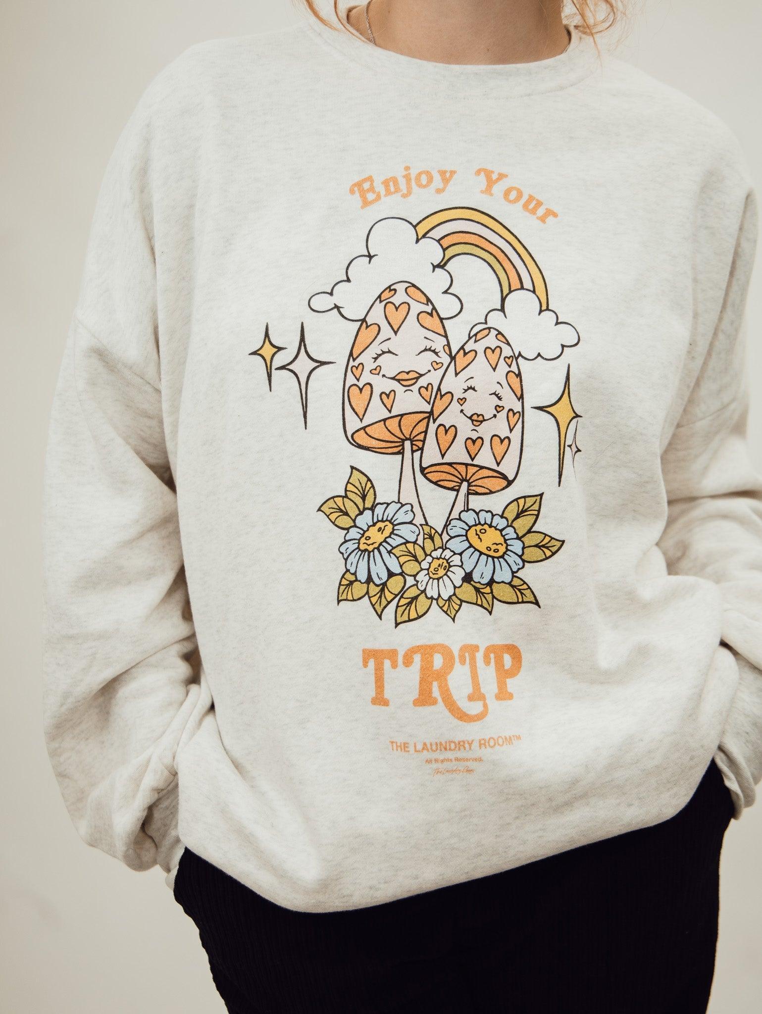 The Laundry Room Enjoy Your Trip Jumper - Heather Female Product Image