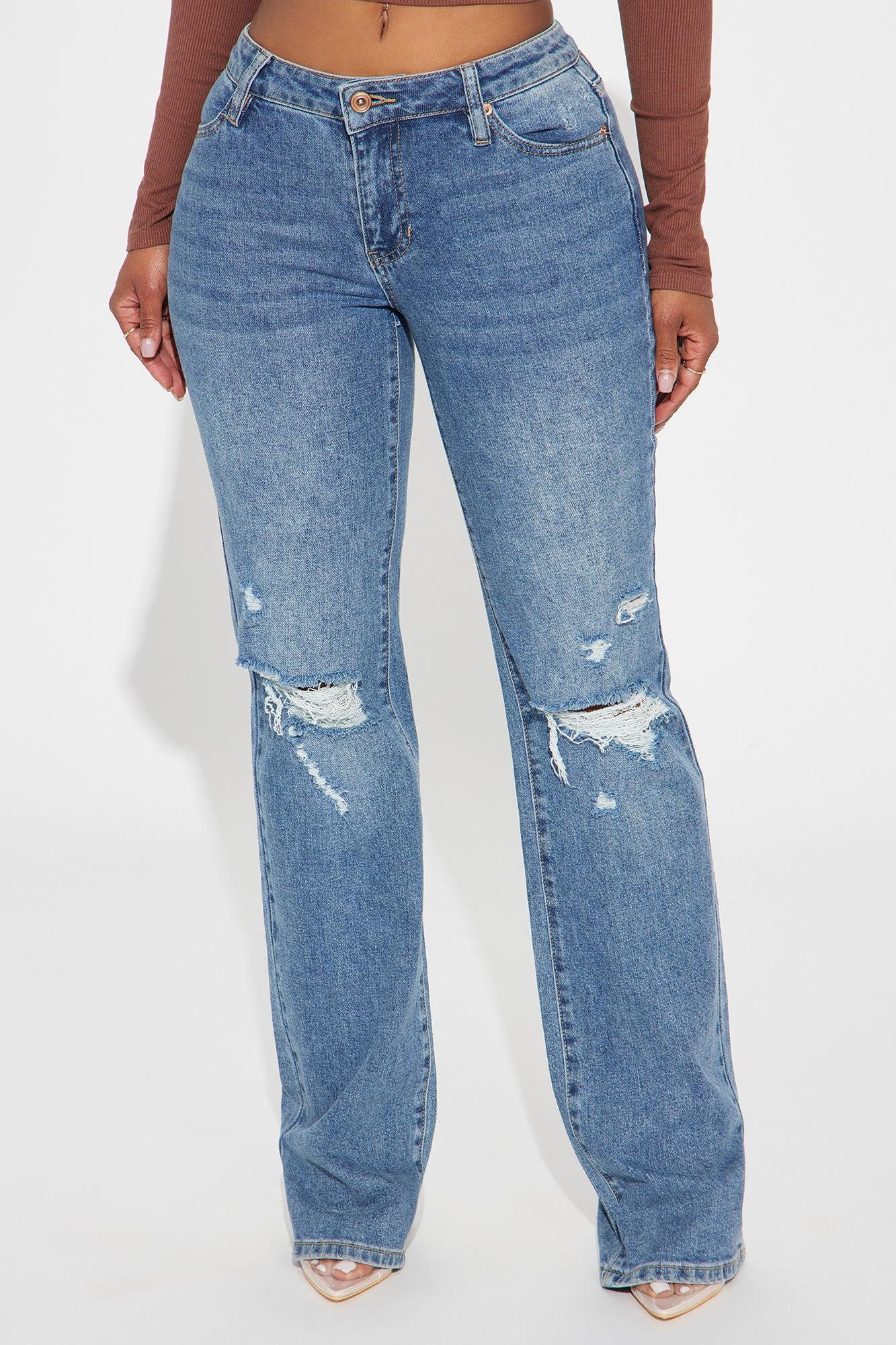 Bullseye Tinted Bootcut Jeans - Medium Wash Product Image