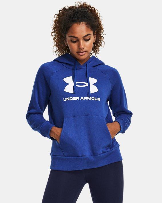 UA Rival Fleece Big Logo Womens Hoodie Product Image
