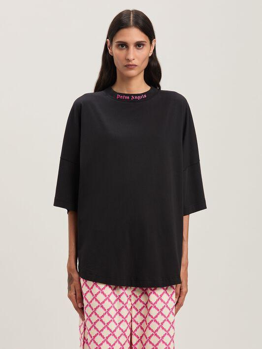 Curved Logo oversize T-shirt Product Image