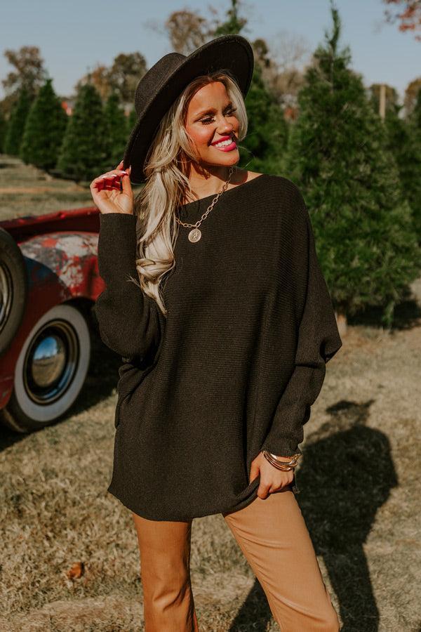 Caffeine Crush Top In Black Product Image