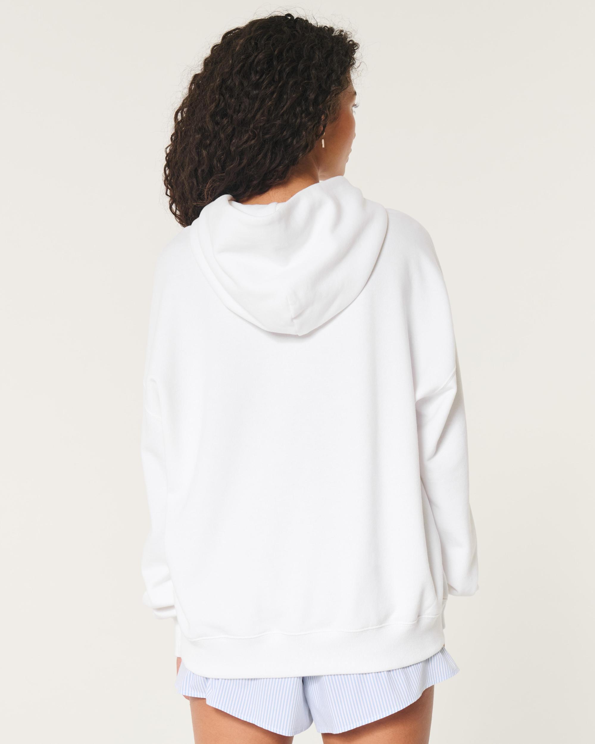 Hollister Feel Good Fleece Oversized Cozy Hoodie Product Image