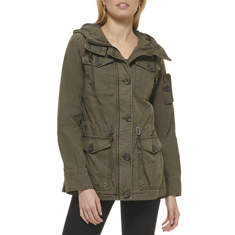 Levis Womens Hooded Military Jacket Product Image