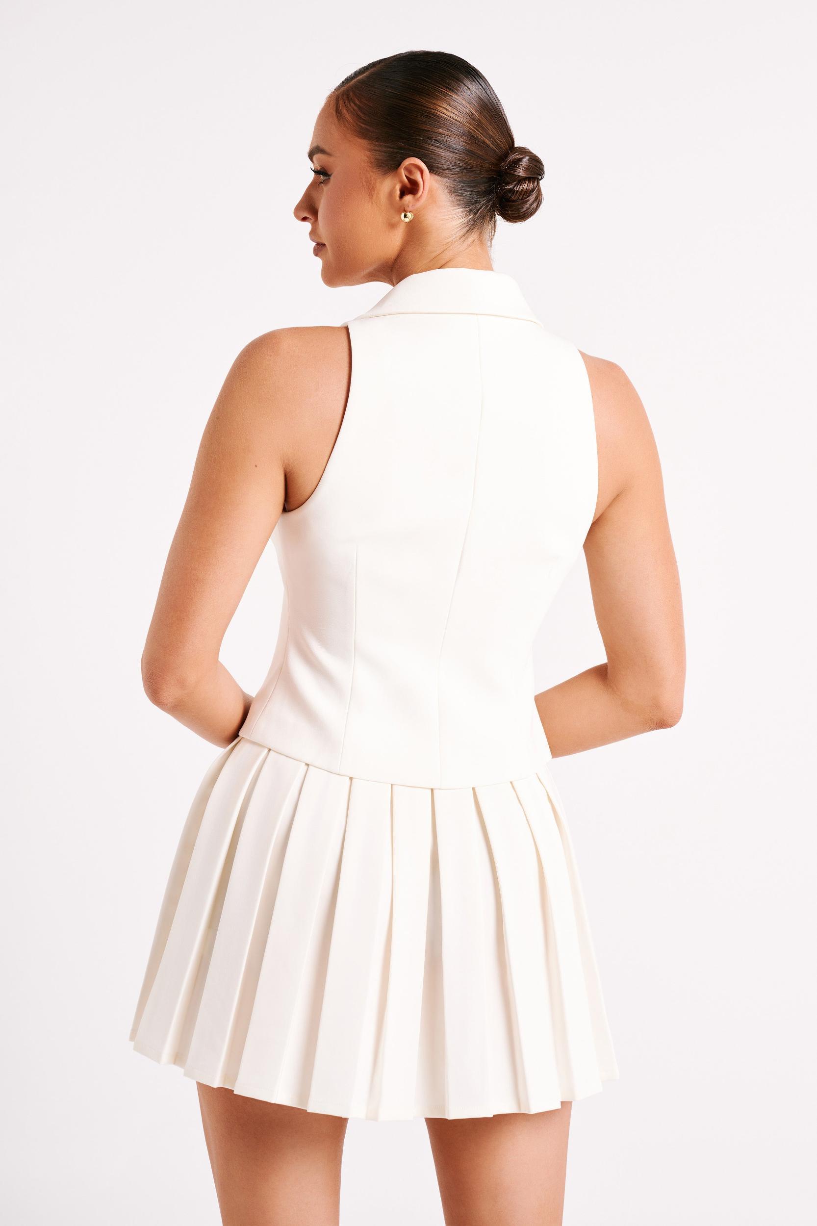 Mura Suiting Vest - Ivory Product Image