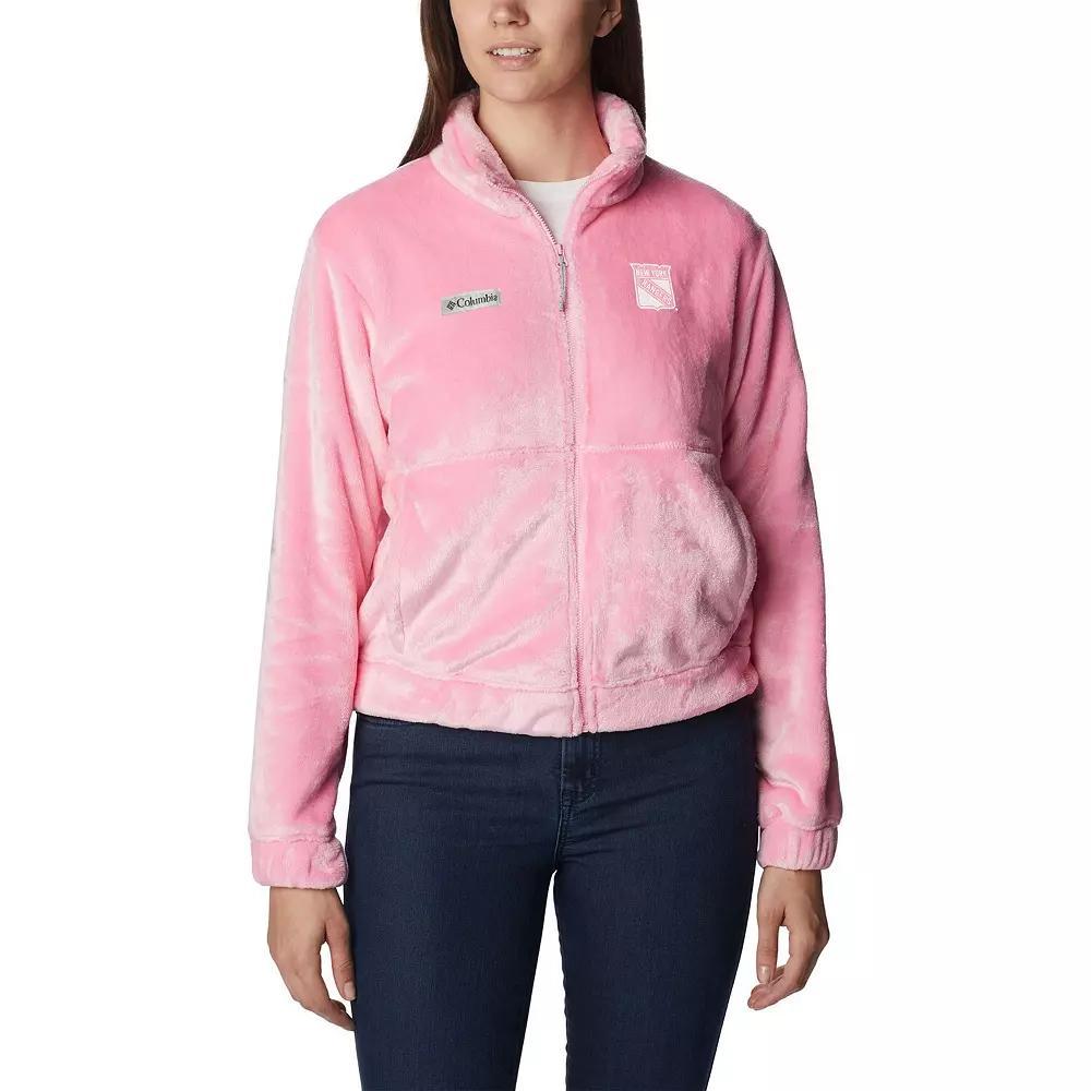 Women's Columbia Pink Washington Capitals Fire Side Full-Zip Jacket, Size: Small Product Image