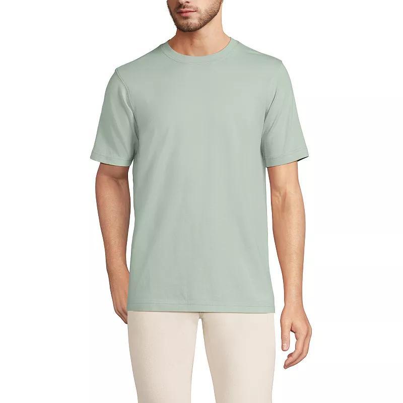 Men's Lands' End Super-T Short Sleeve T-Shirt, Size: Large, Rich Red Product Image
