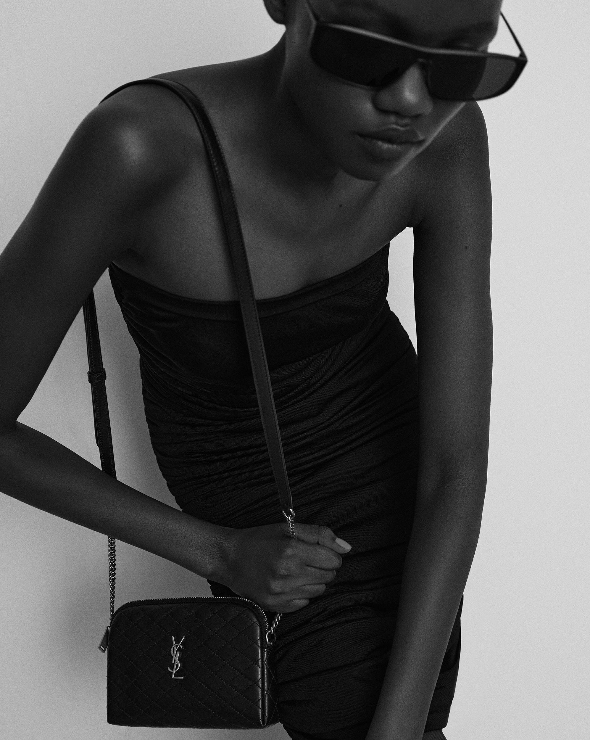 SAC DE JOUR IN CROCODILE-EMBOSSED LEATHER - NANO Product Image