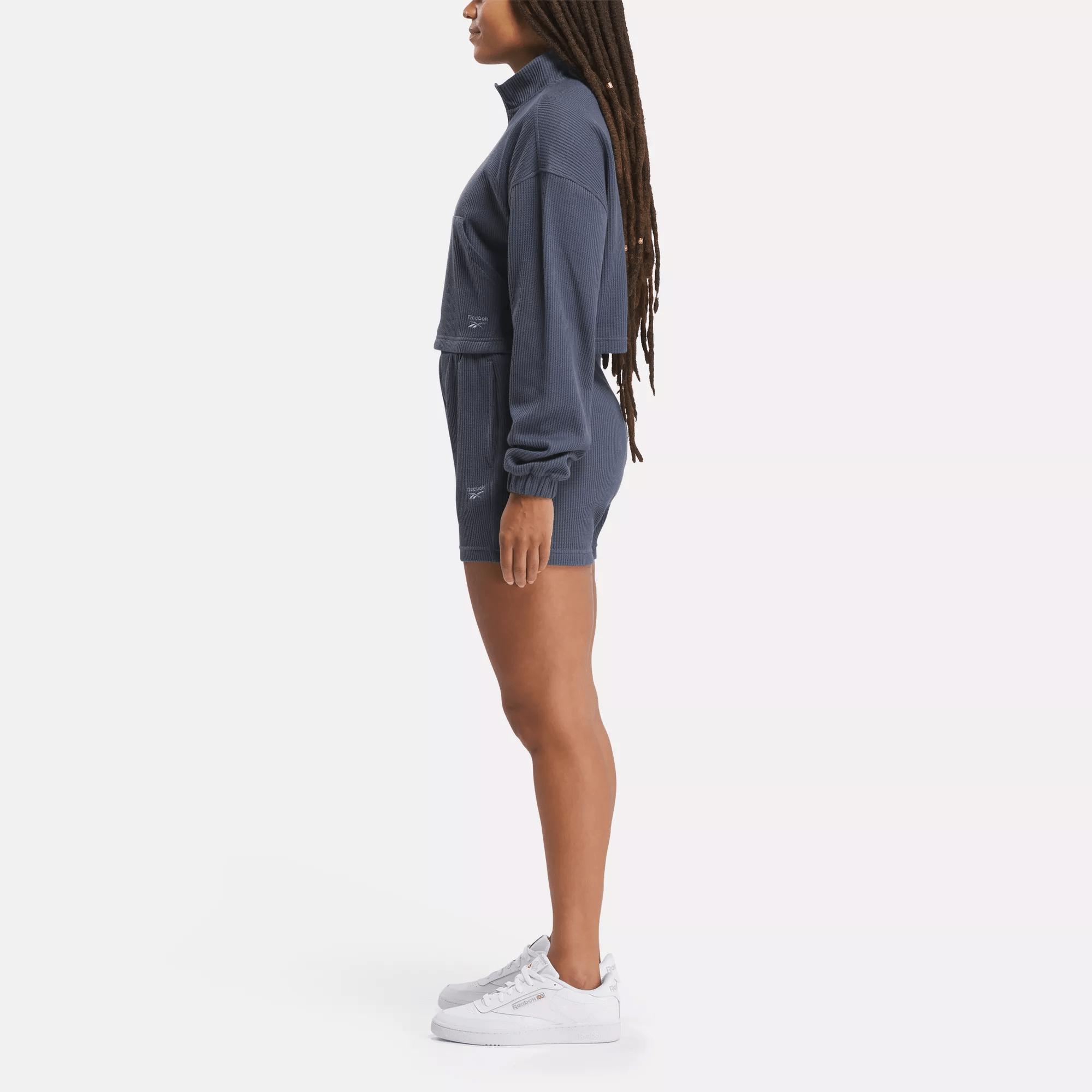 Women's Classics Wardrobe Essentials Waffle Shorts Female Product Image