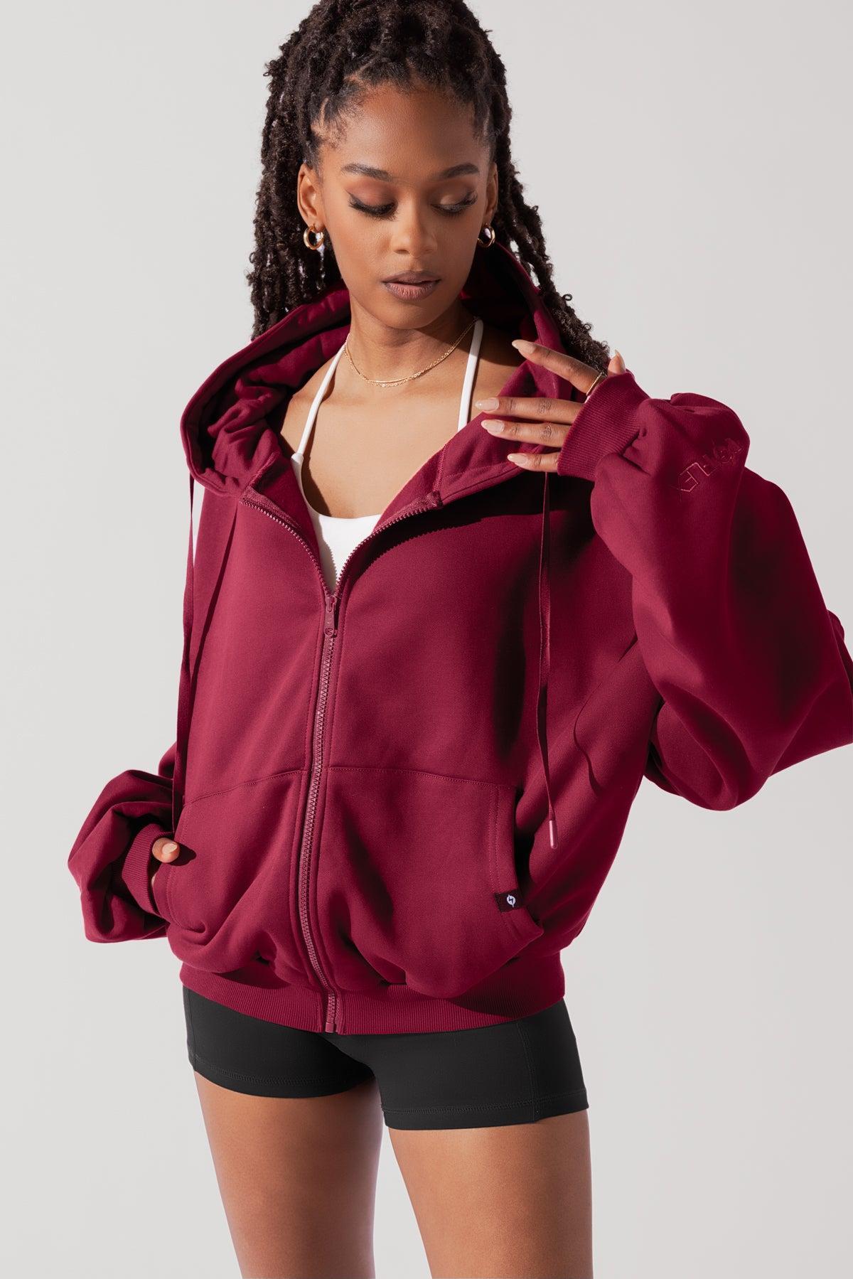 Zip Cloud Hoodie - Pistachio Product Image