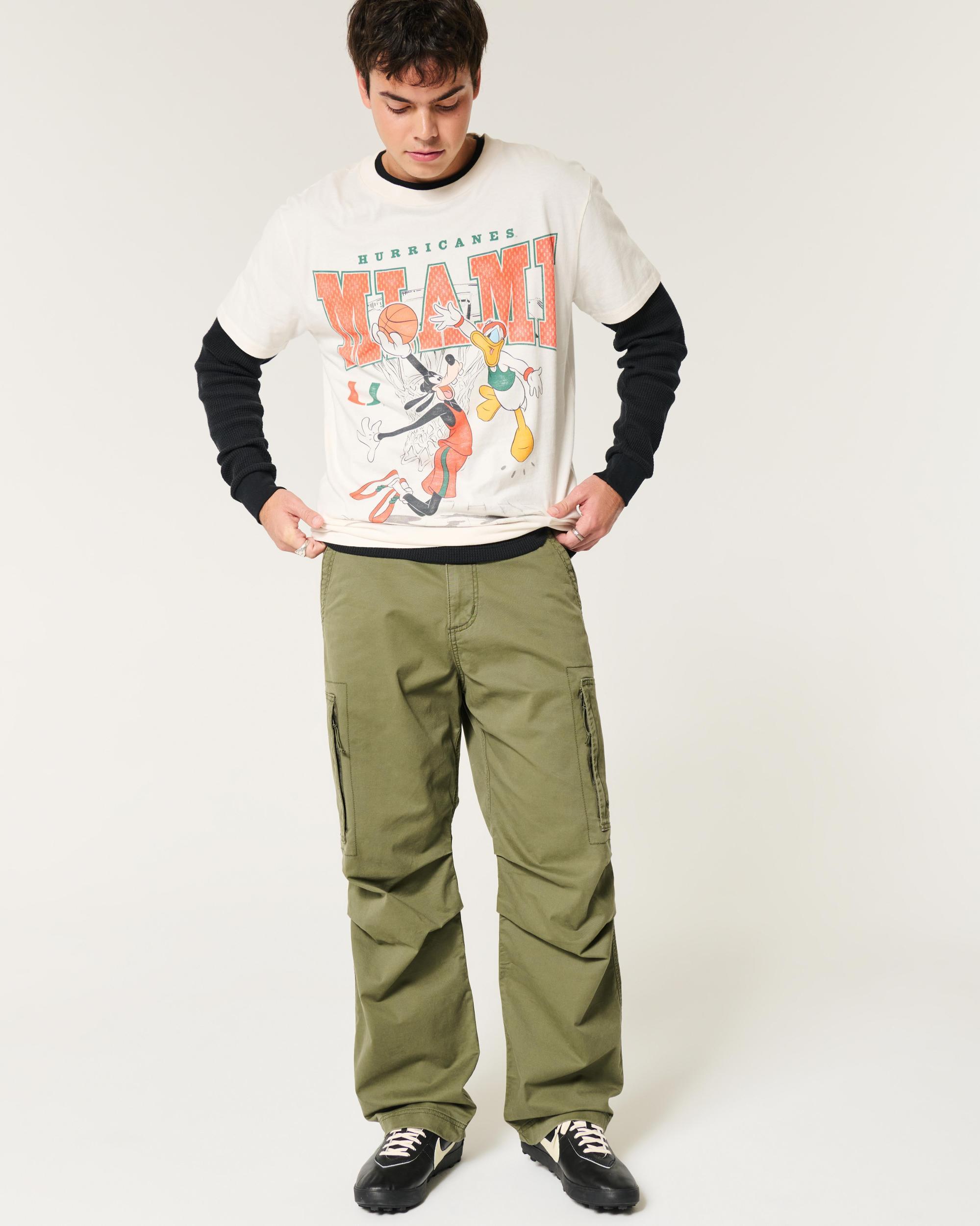 Relaxed Disney Miami Hurricanes Graphic Tee Product Image