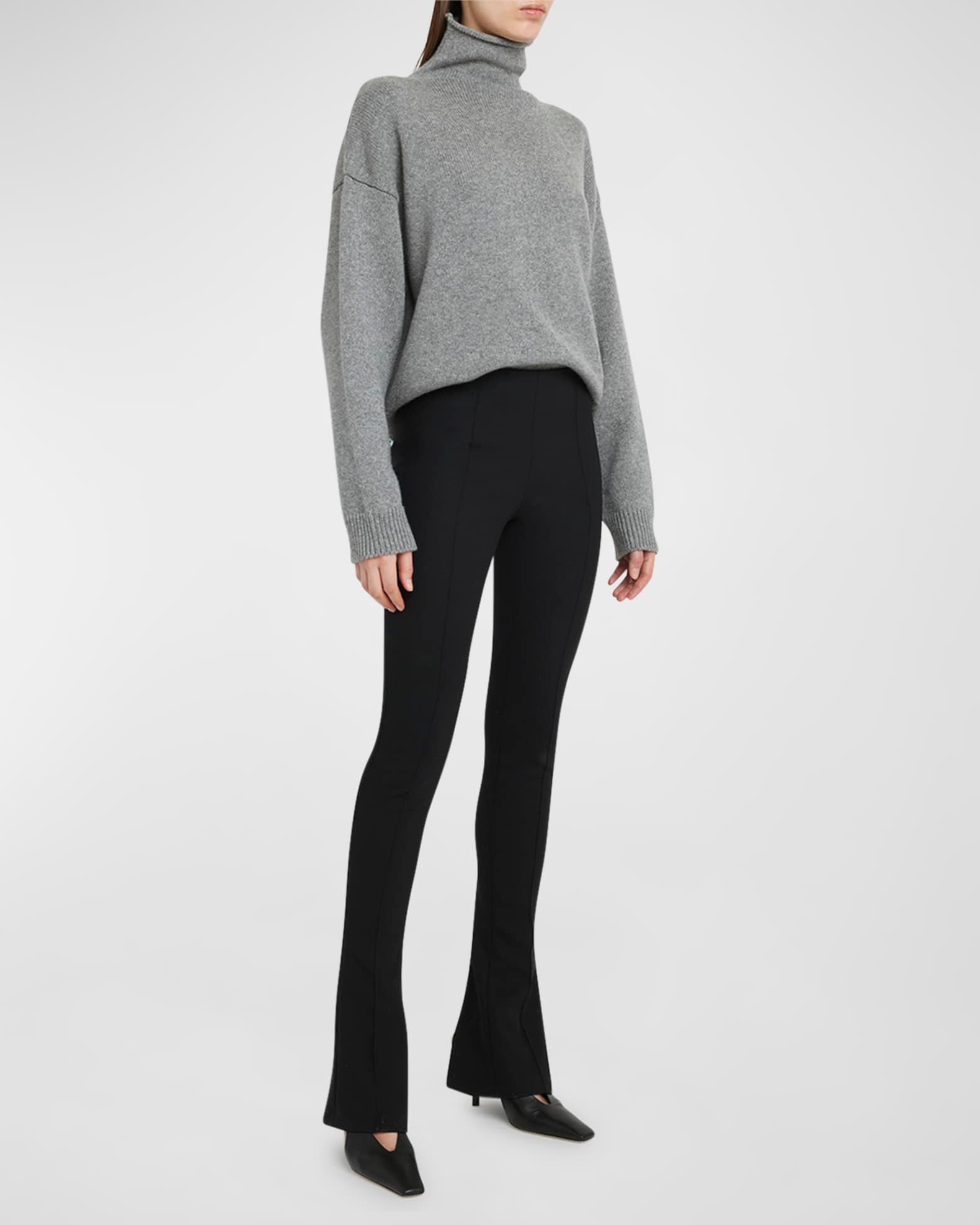 Ambrogio Pintuck Slit-Hem Pants Product Image