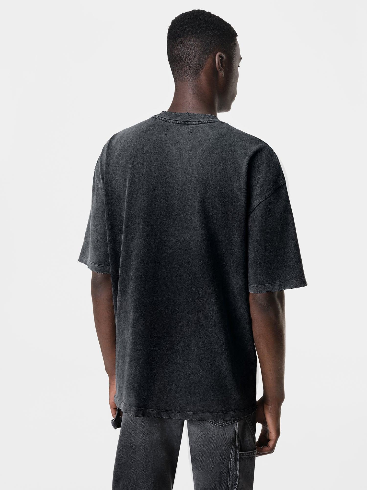 AMIRI HIGH LION SKATER TEE - Black Product Image