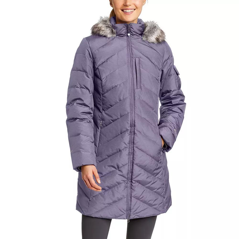 Women's Eddie Bauer Crystal Ridge Down Parka Jacket, Size: Large, Blue Product Image