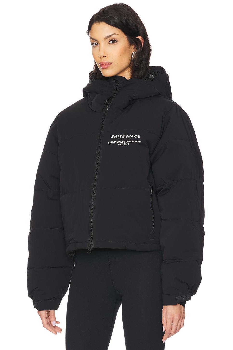 Cropped Puffer Jacket Whitespace Product Image