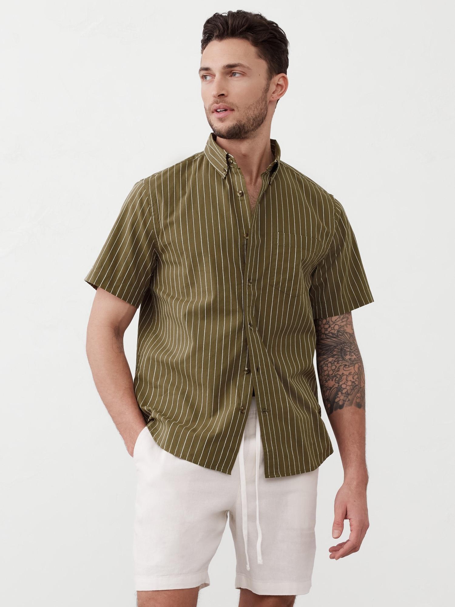 Slim Softwash Cotton Shirt Product Image