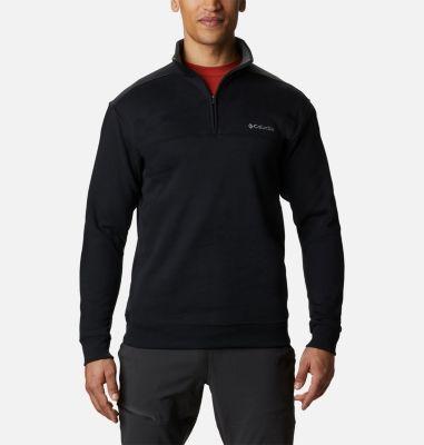 Big & Tall Columbia Hart Mountain Half-Zip Pullover, Men's, Size: 2XB, Black Product Image