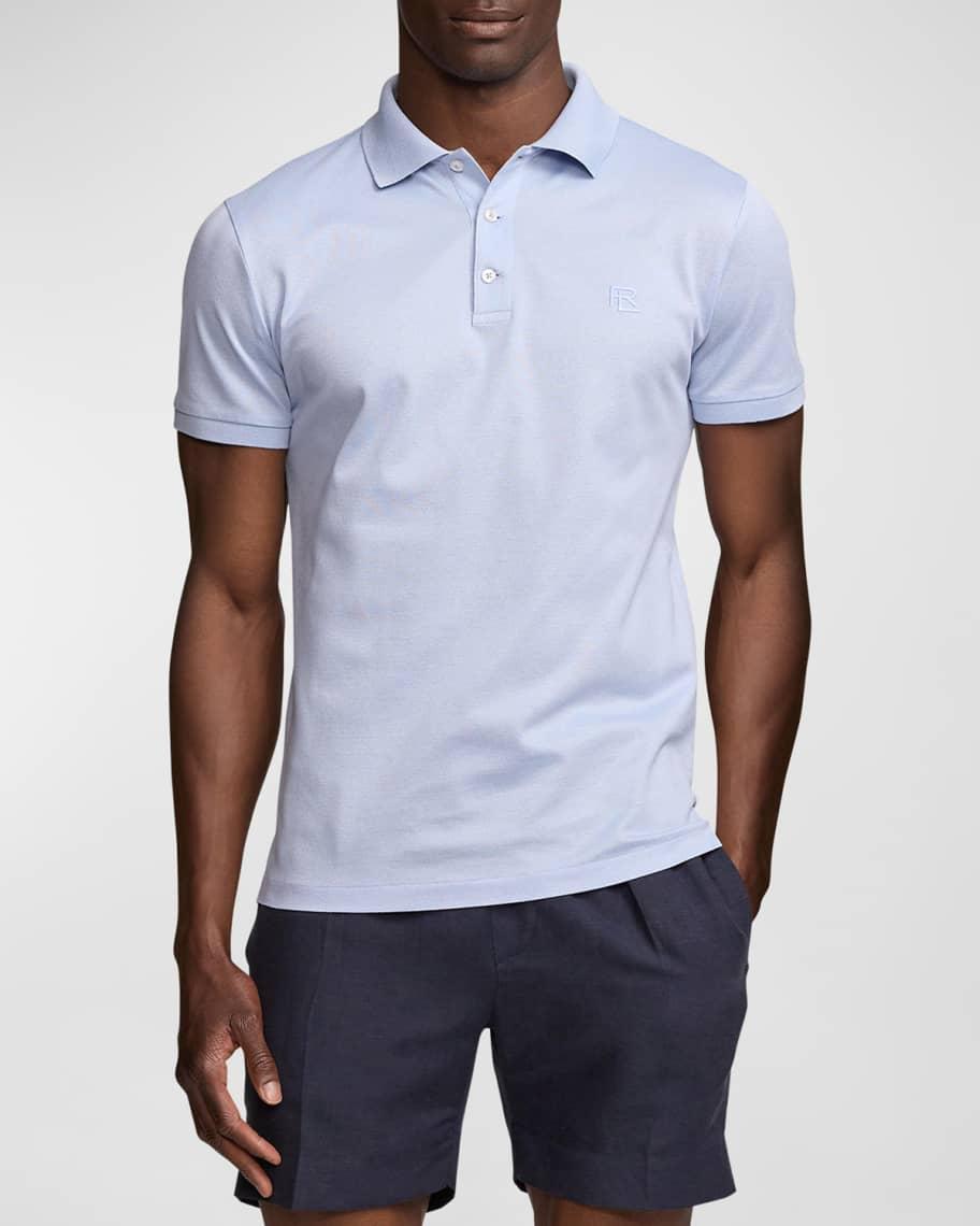 Mens Custom Slim Fit Piqu Polo Shirt Product Image