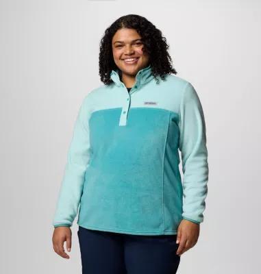 Columbia Womens Benton Springs Half Snap Pullover Fleece II - Plus Size- Product Image