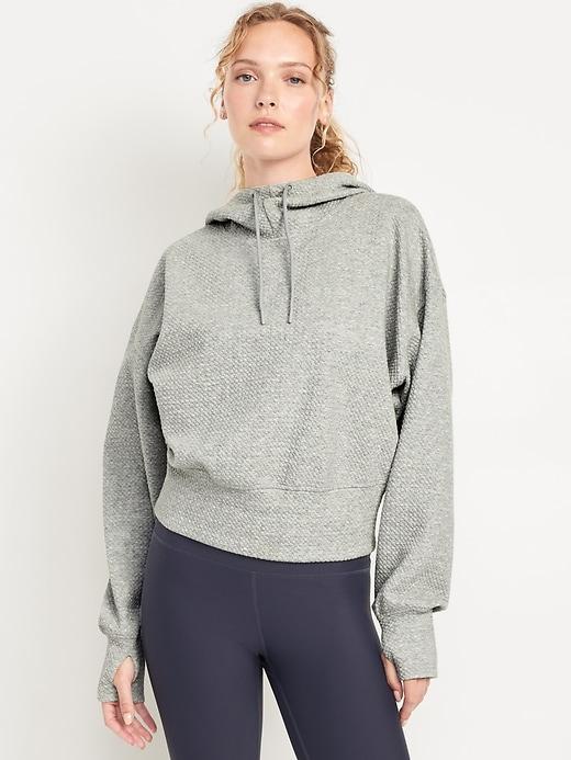 Dynamic Fleece Textured Hoodie Product Image