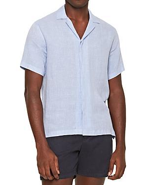 Orlebar Brown Maitan Ii Short Sleeve Button Front Shirt Product Image