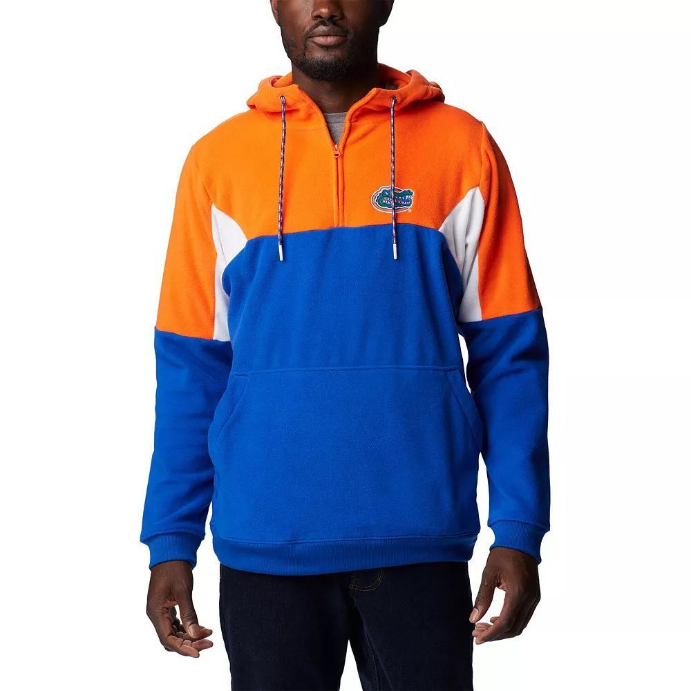 Men's Columbia Royal Florida Gators Lodge Quarter-Zip Hoodie, Size: XL, Blue Product Image