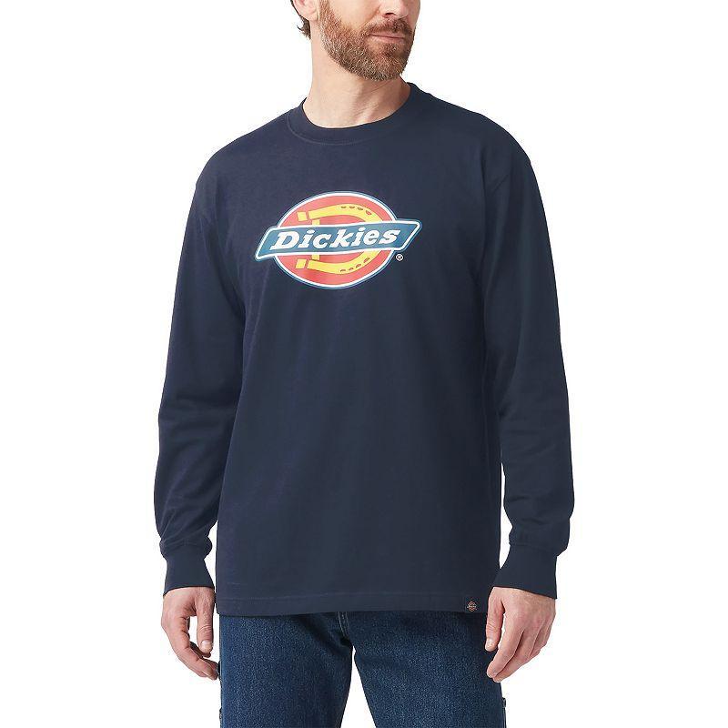 Big & Tall Dickies Wordmark Graphic Long Sleeve Tee, Mens Product Image