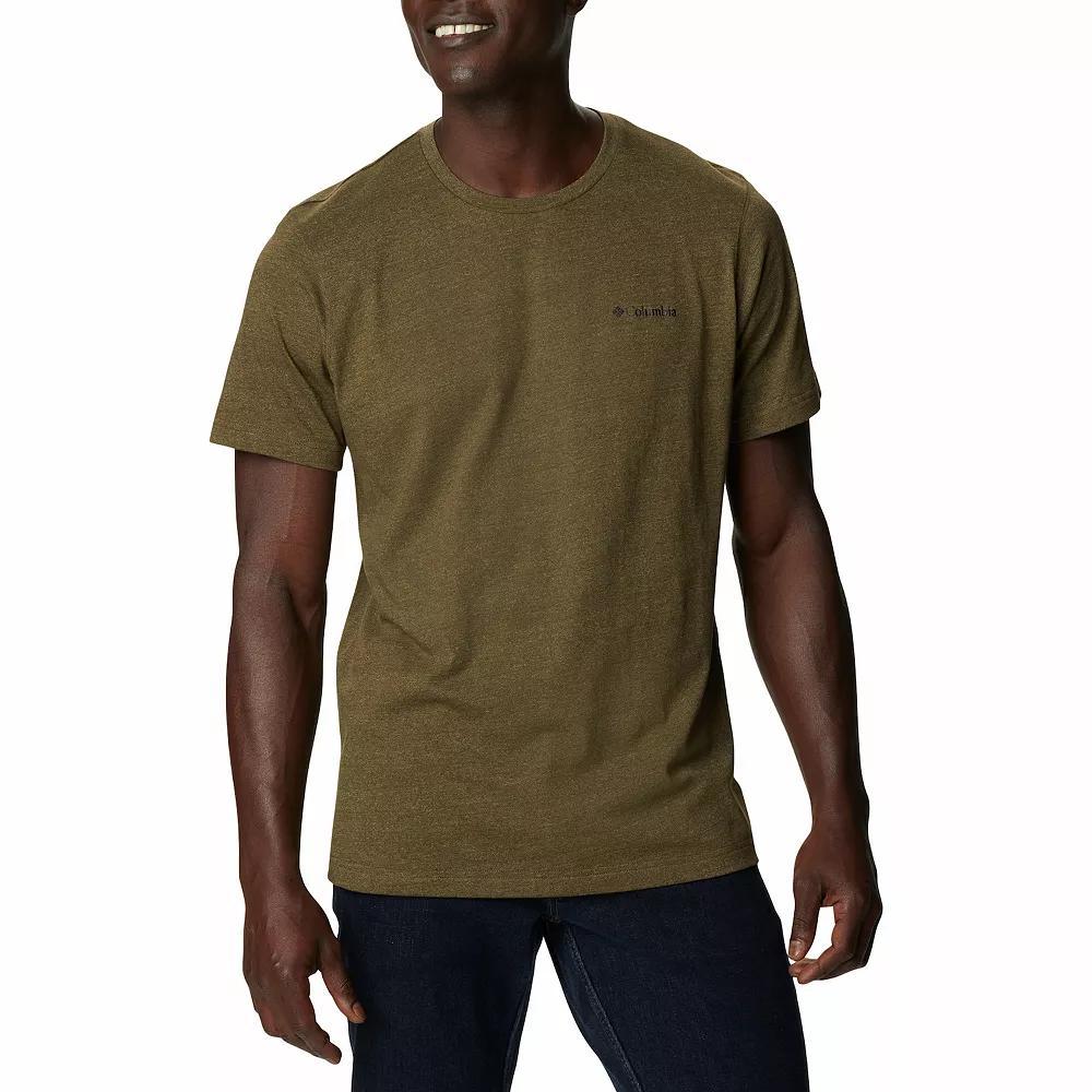 Men's Columbia Thistletown Hills Omni-Wick Performance Tee, Size: Small, Olive Green Product Image