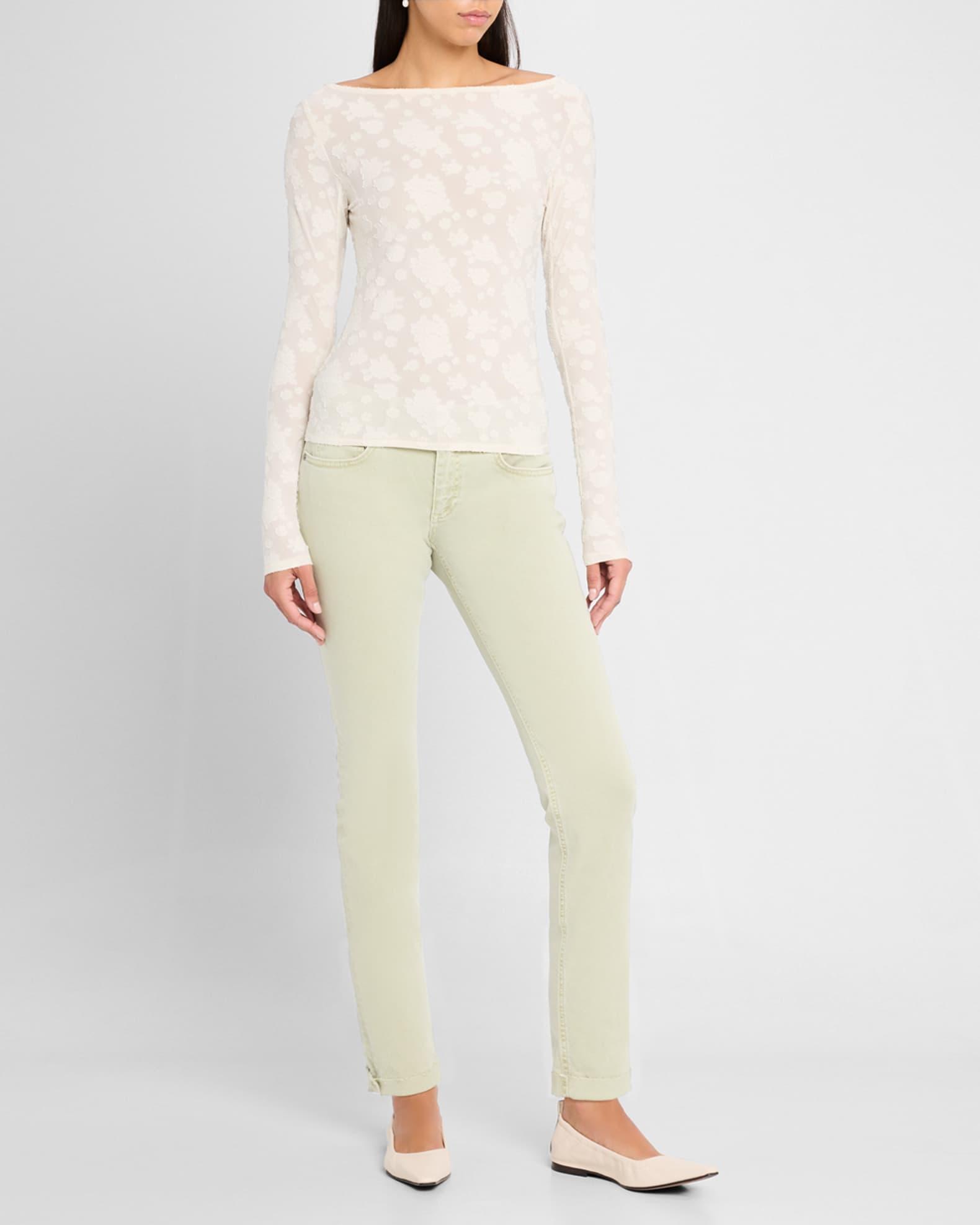 Angel Long-Sleeve Lace Top Product Image