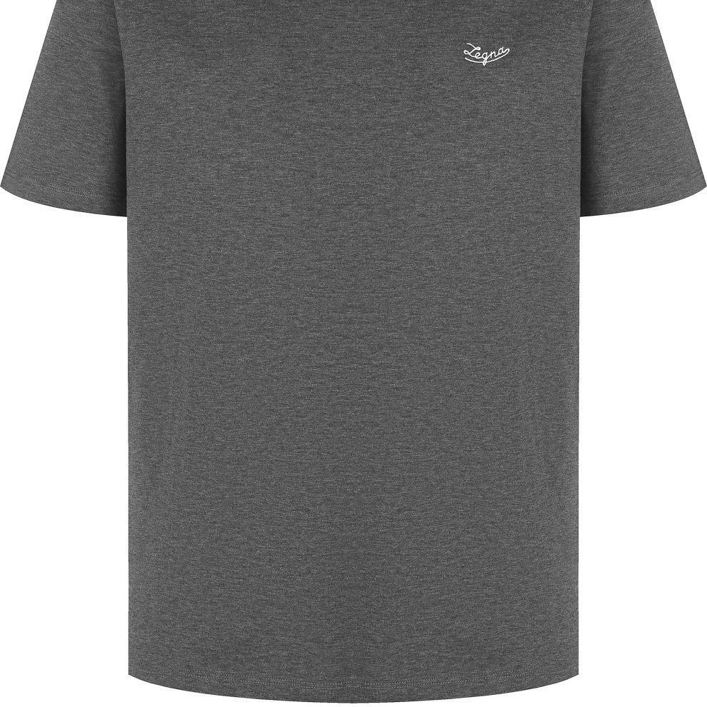 ZEGNA Item O-neck Short-sleeved T-shirt In Black Product Image