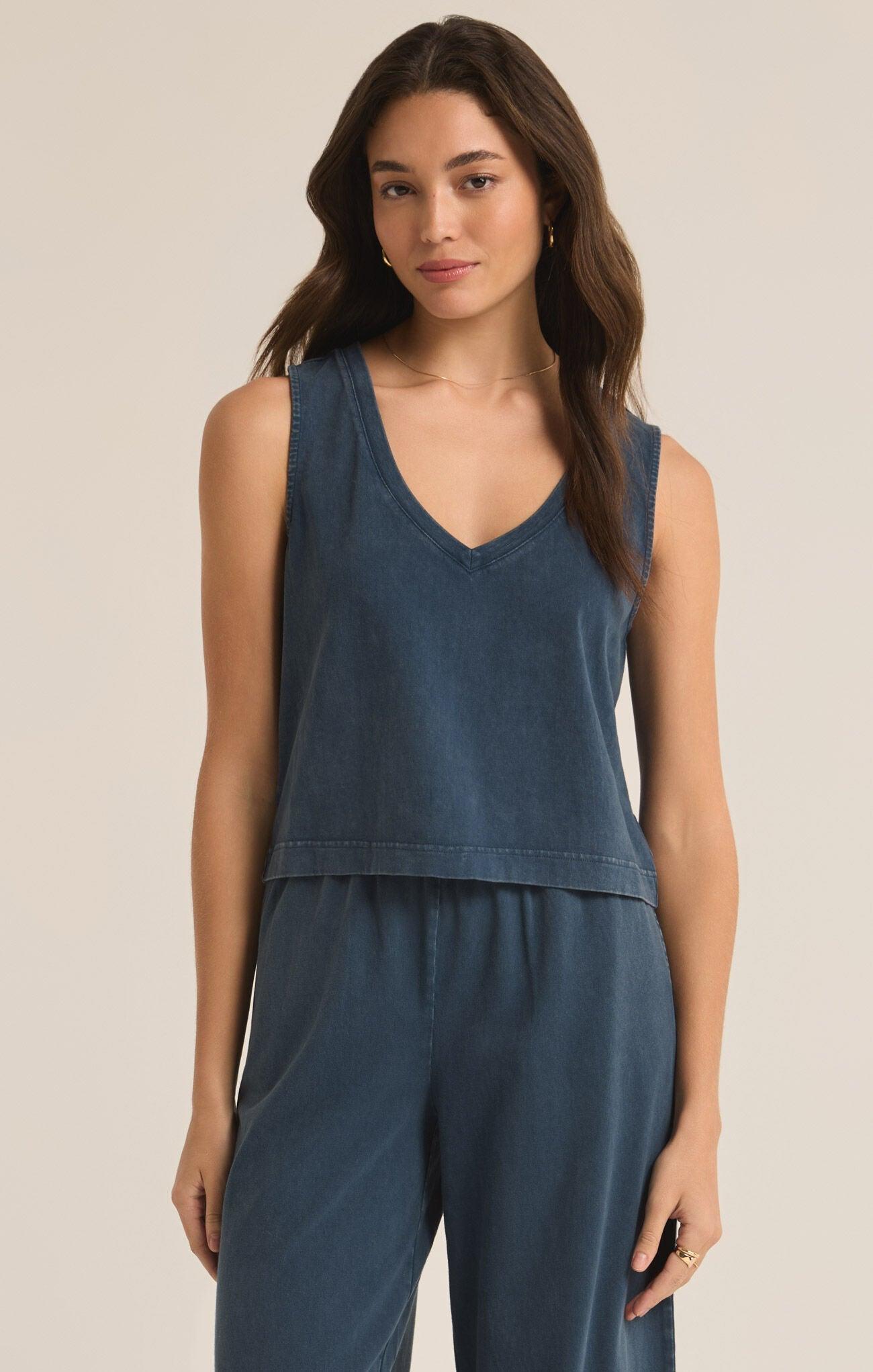 SLOANE V-NECK TANK *FS Product Image