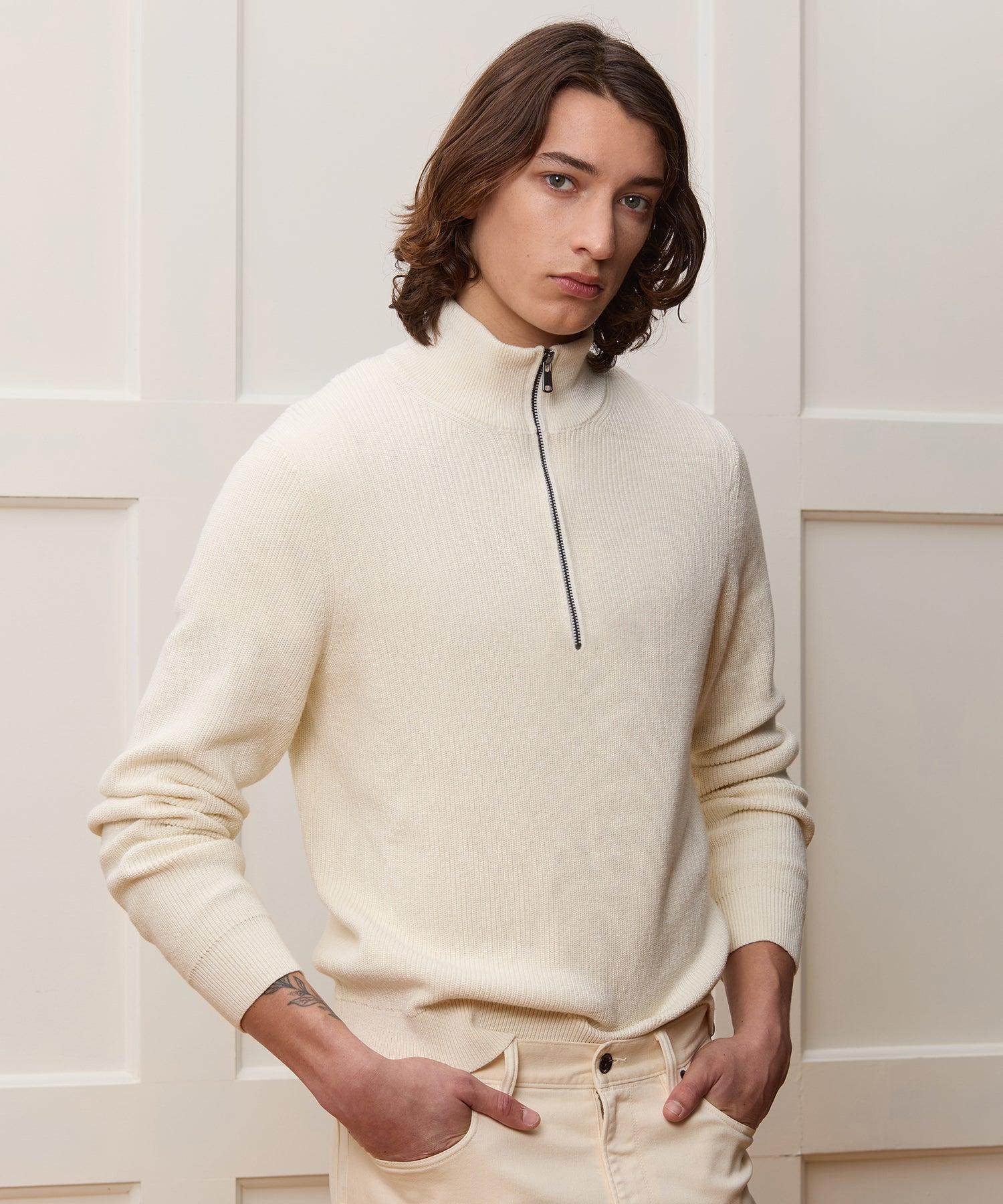 Beechwood Quarter-Zip Sweater Product Image