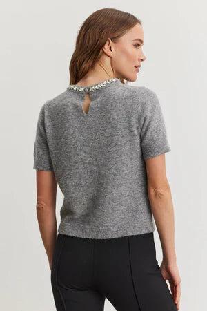 layton alpaca embellished sweater Product Image