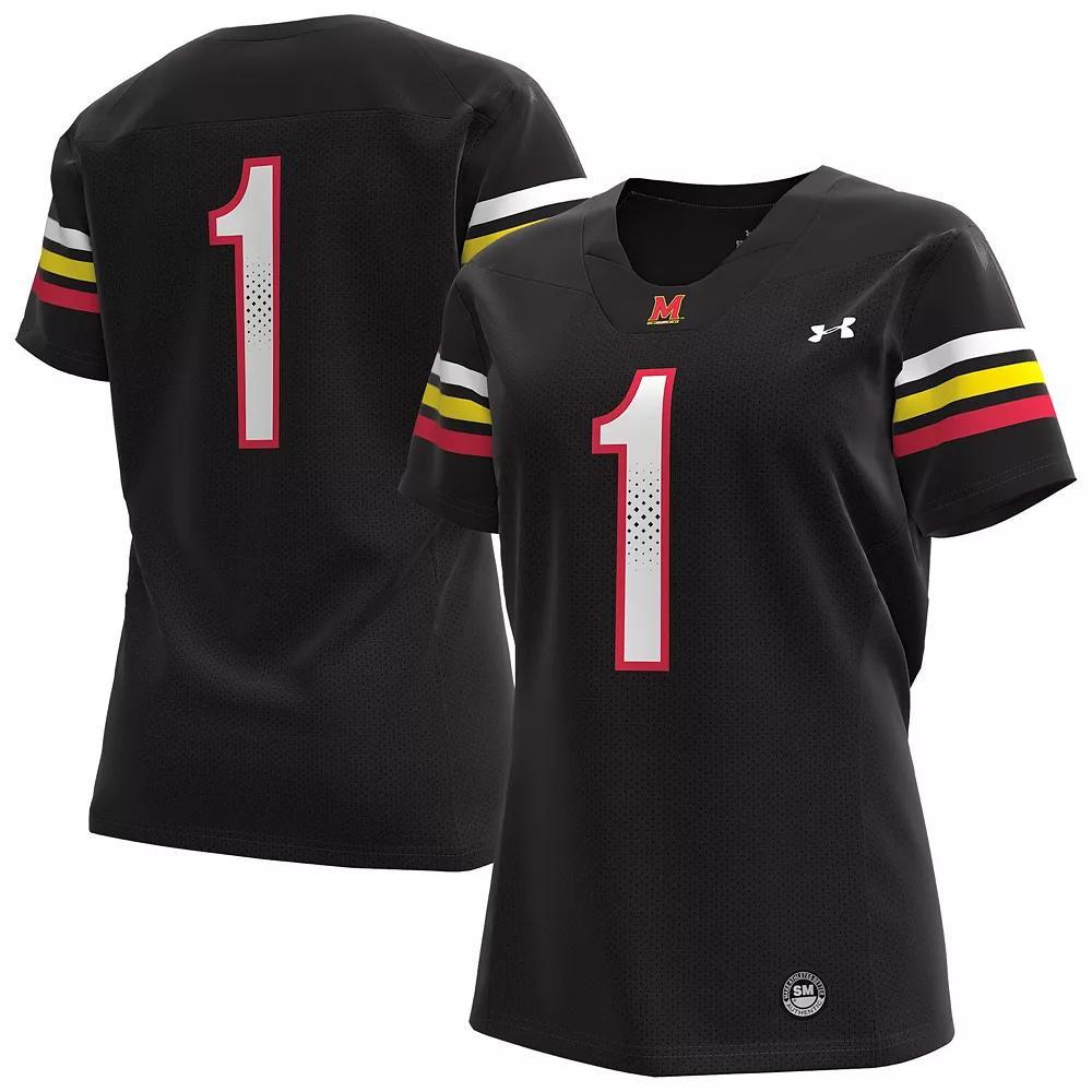 Women's Under Armour #1 Navy Auburn Tigers Replica Football Jersey, Size: Small, Blue Product Image
