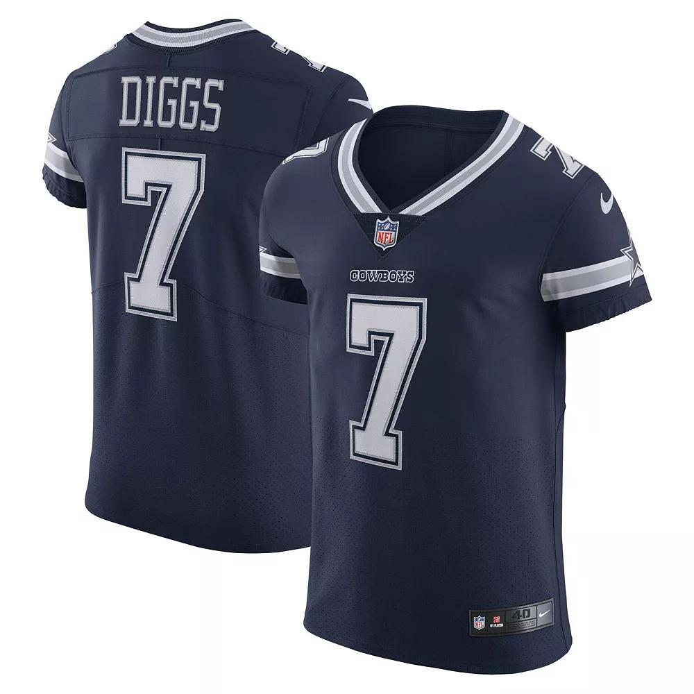 Men's Nike Trevon Diggs Navy Dallas Cowboys Vapor Elite Jersey, Size: 40, Blue Product Image