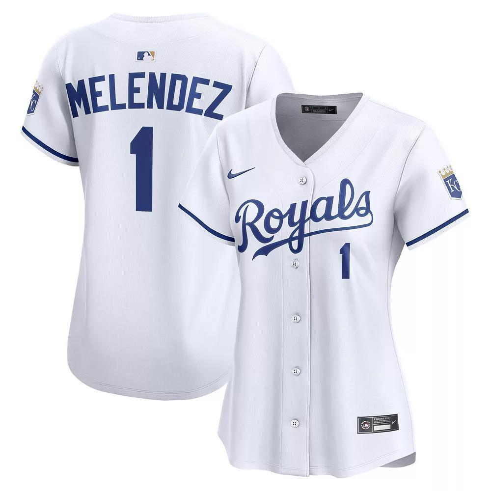 Women's Nike MJ Melendez White Kansas City Royals Home Limited Jersey, Size: Large Product Image