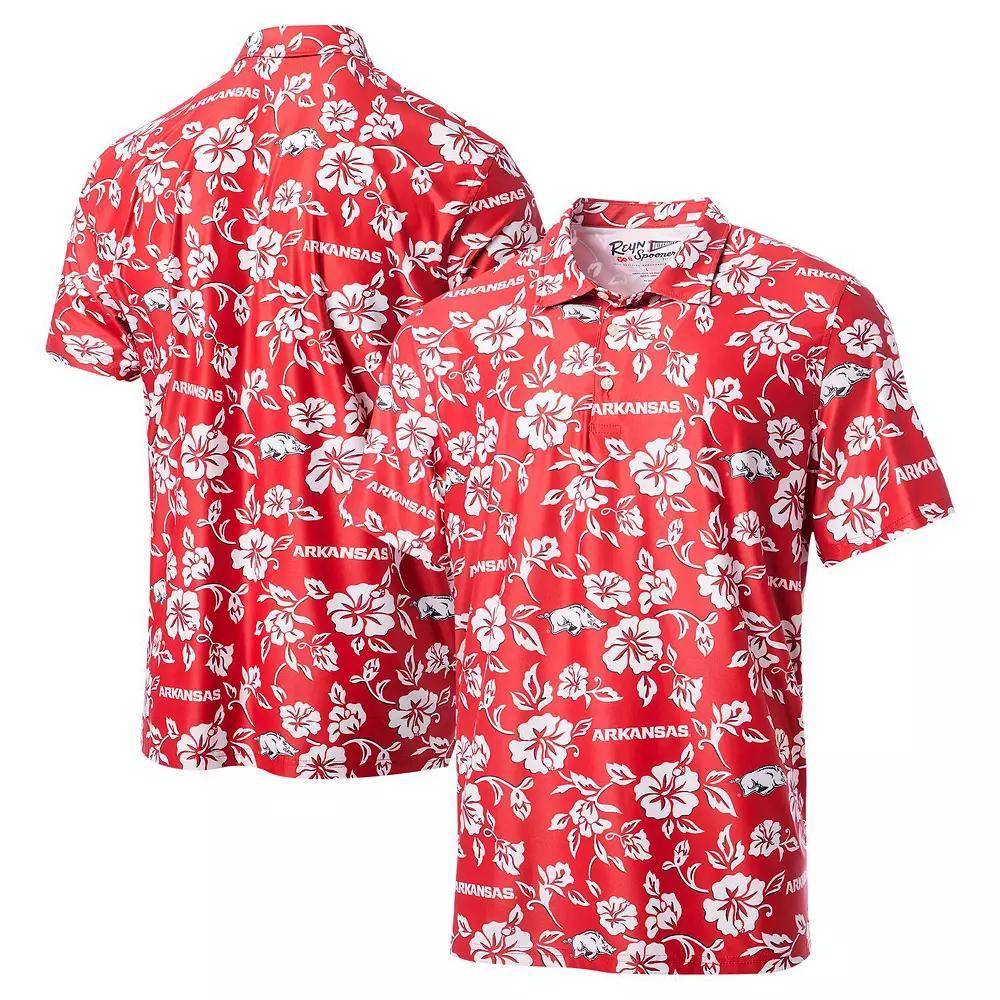 Men's Reyn Spooner Cardinal Arkansas Razorbacks Performance Polo, Size: XL, Red Product Image