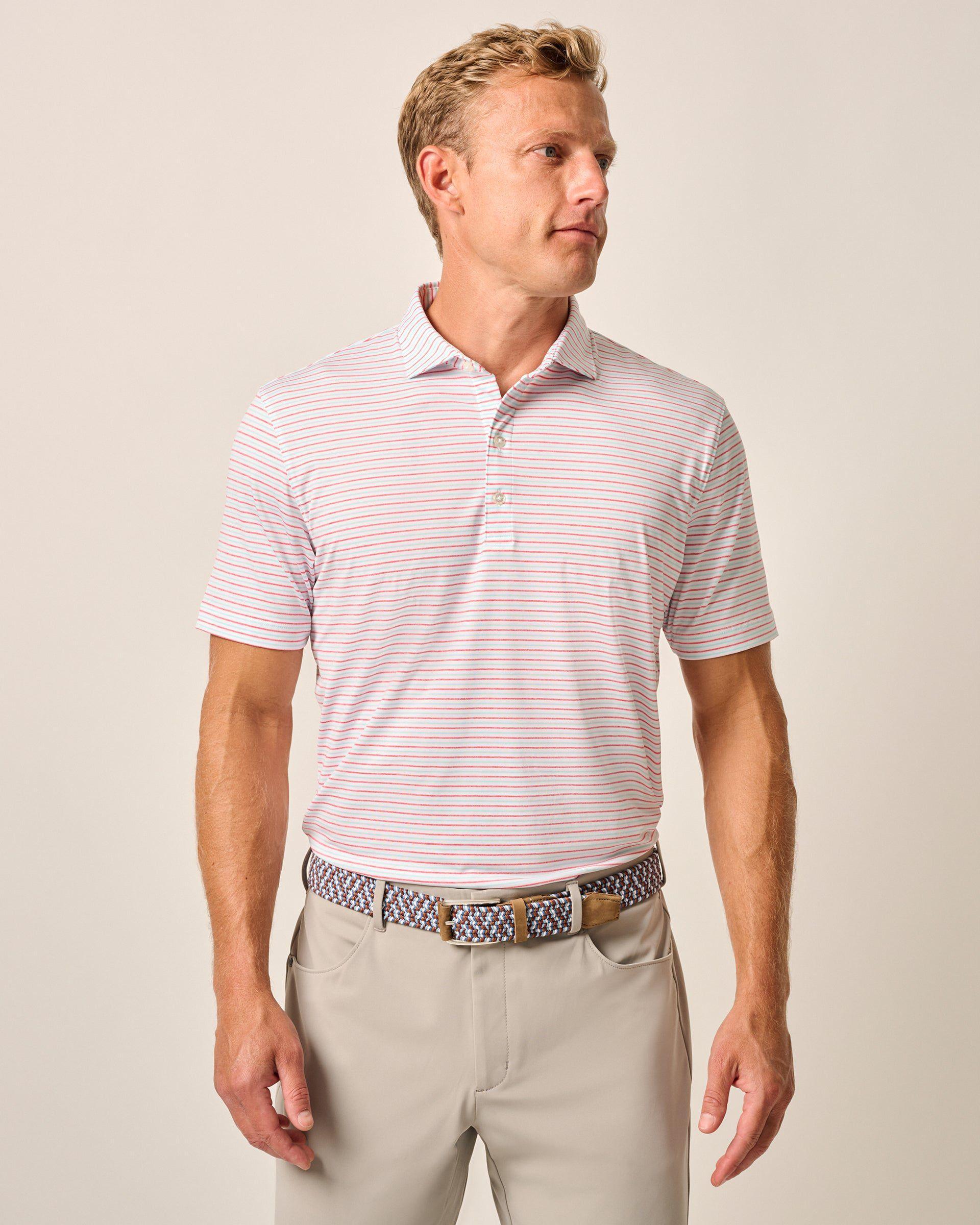 Performance Jersey Polo - Vik Stripe Male Product Image