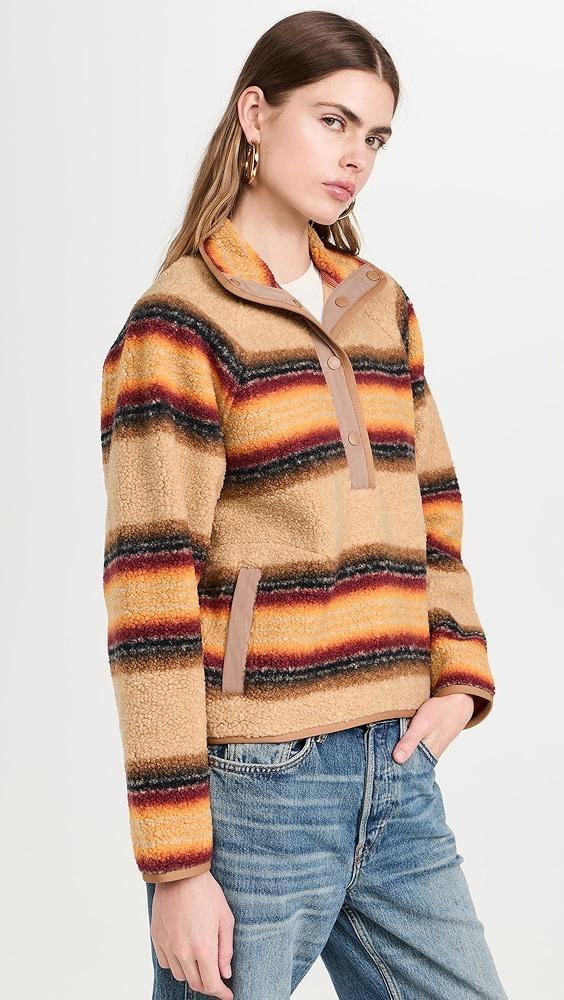 Faherty Fireside Fleece Popover | Shopbop Product Image